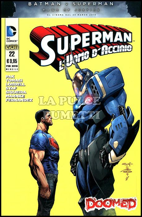 SUPERMAN L'UOMO D'ACCIAIO # 22